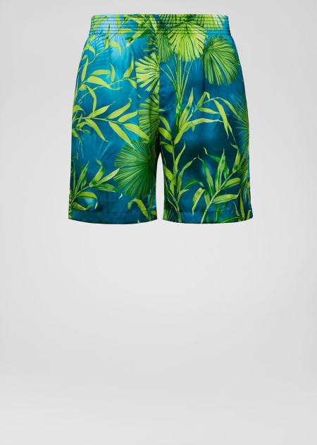 Versace Jungle Print Shorts Herr - 510627YON